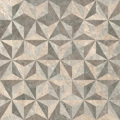60x60 Marmostone Декор "Микс Гео" Лаппато R9 Ректификат