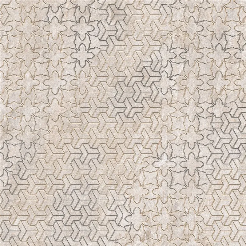 60X60 Quarstone Декор "Пэчворк" R10B Ректификат