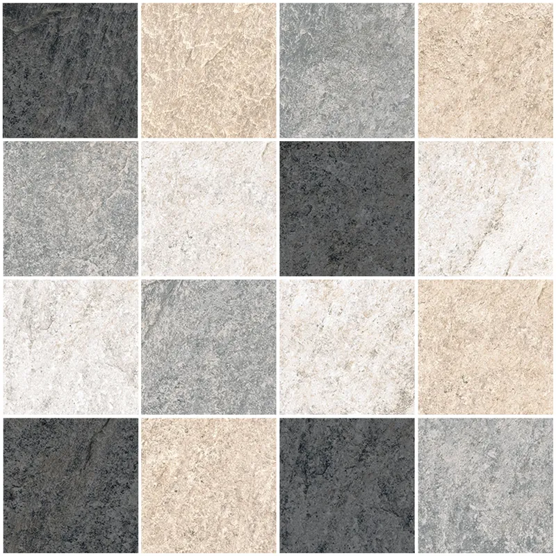 7.5X7.5 Quarstone Микс Мозаика R10B Ректификат
