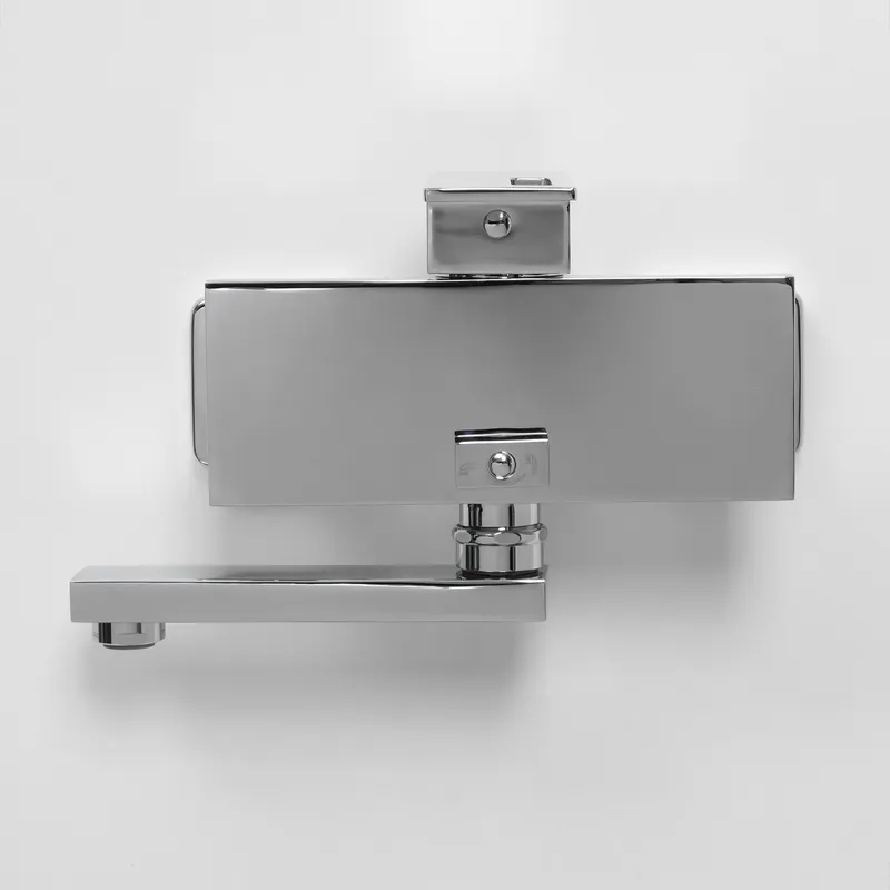 Смеситель для ванны Wasserkraft Alme 1500 с коротким изливом — вид под углом