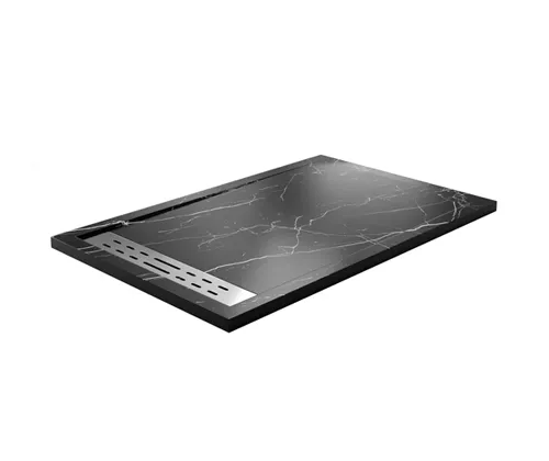 Душевой поддон Wasserkraft Neime 19T, 140x90 — вид под углом