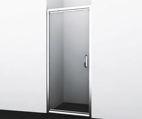 Душевая дверь Wasserkraft Salm 27I 80 см — вид спереди в нише