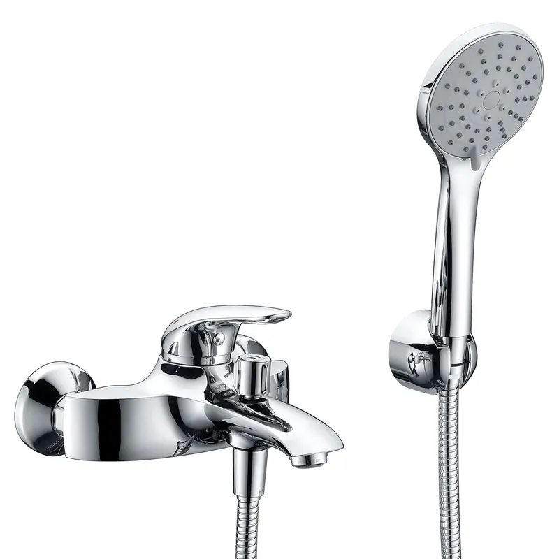 Смеситель для ванны Wasserkraft Rossel 2800 с коротким изливом — вид под углом