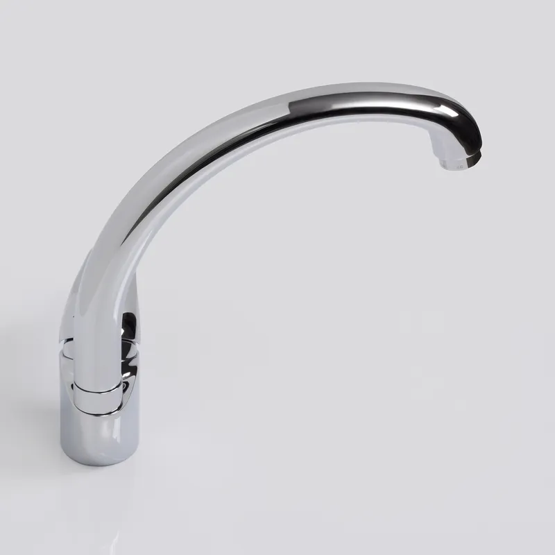Смеситель для кухни Wasserkraft Rossel 2800 — вид сбоку под углом