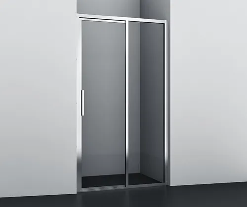 Душевая дверь Wasserkraft Lopau 32S, правая, 120 см — стеклянное полотно с хромированным профилем