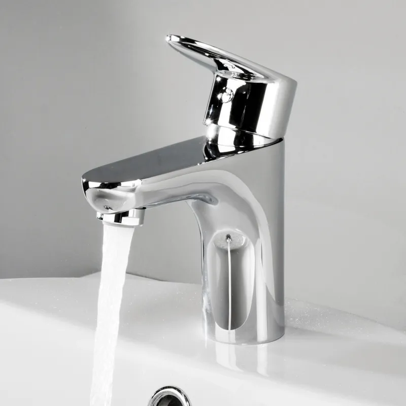 Смеситель для раковины Wasserkraft Leine 3500 — вид сбоку под углом