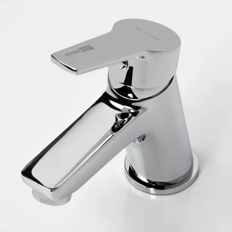 Смеситель для раковины Wasserkraft Rhin 4400 — вид сбоку под углом