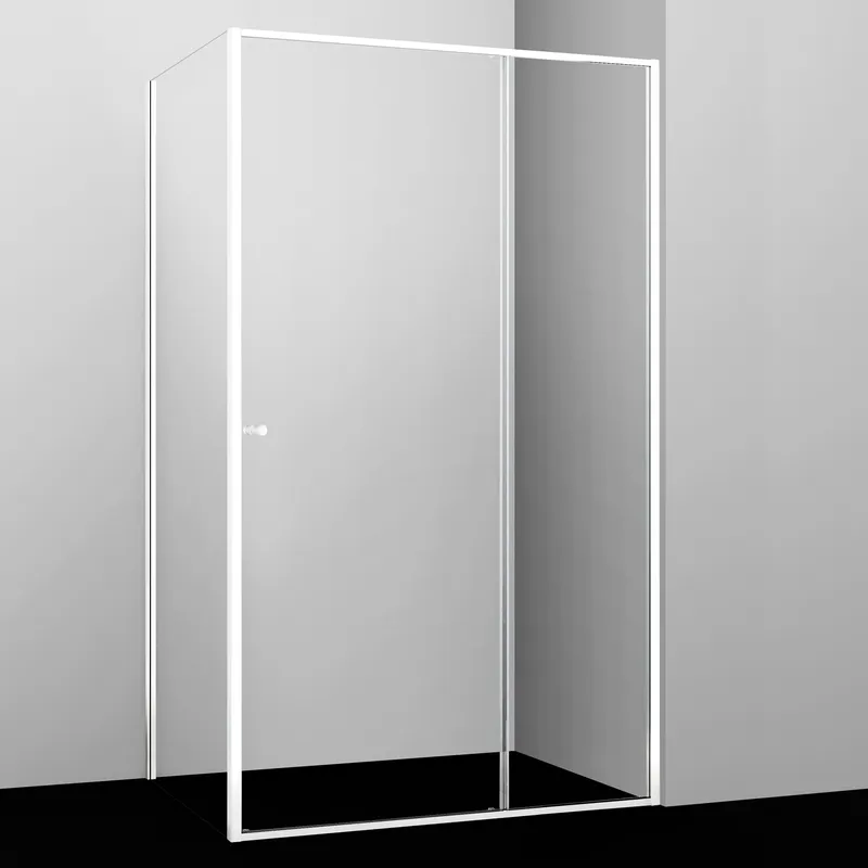 Душевой уголок Wasserkraft Rhin 44S — стеклянная конструкция под углом