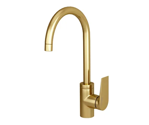 Смеситель для кухни Wasserkraft Aisch 5500 — вид сбоку под углом