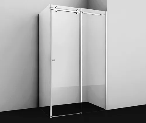 Душевой уголок Wasserkraft Vils 56R 110х100 — стеклянная конструкция под углом