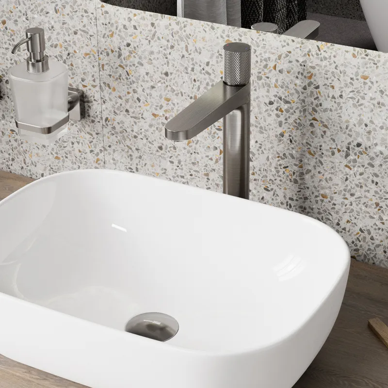 Смеситель для раковины Wasserkraft Tauber 6400 — вид под углом