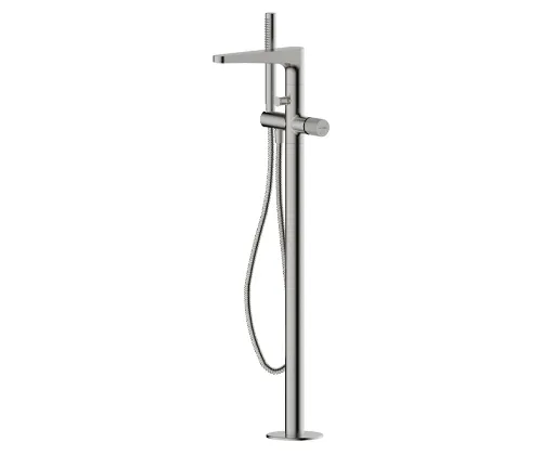 Смеситель для ванны Wasserkraft Tauber 6400 — вид сбоку под углом