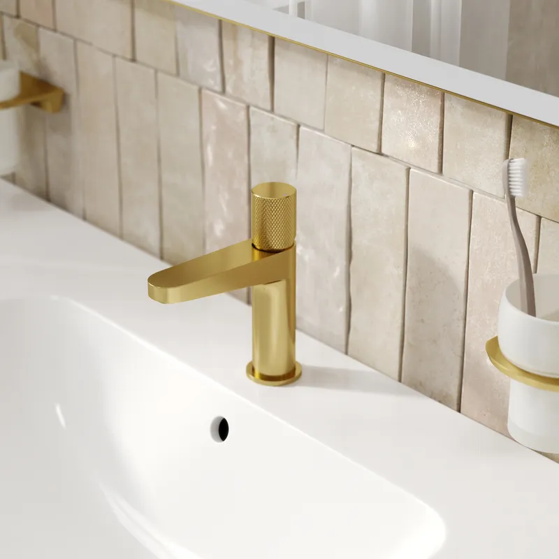 Смеситель для раковины Wasserkraft Schunter 8200 — вид сбоку под углом