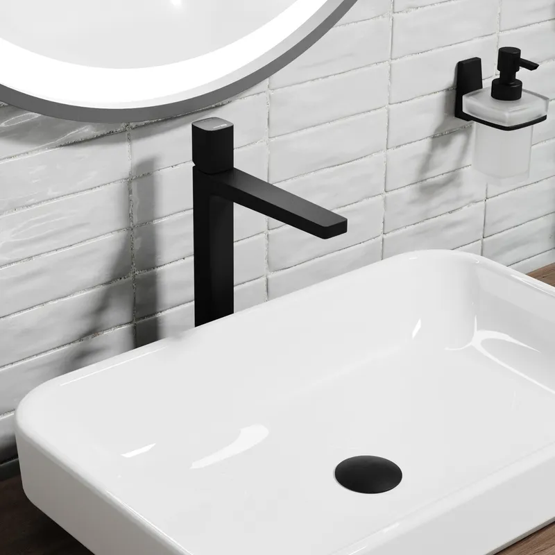 Смеситель для раковины Wasserkraft Nuthe 9100 — вид под углом