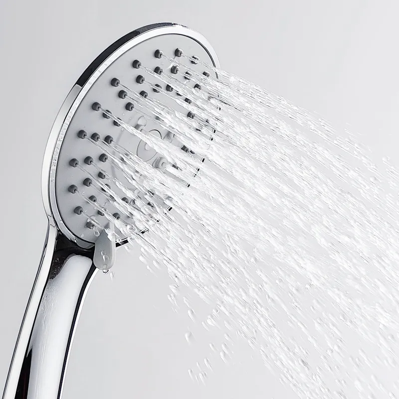 Ручной душ Wasserkraft, 3-функциональный — лейка крупным планом