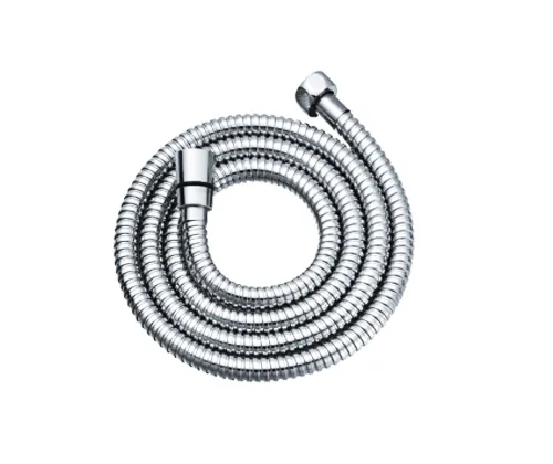 Душевой шланг Wasserkraft 150 см — свернутый шланг крупным планом