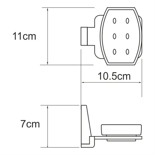 Мыльница Wasserkraft Lopau K-6000 — вид под углом