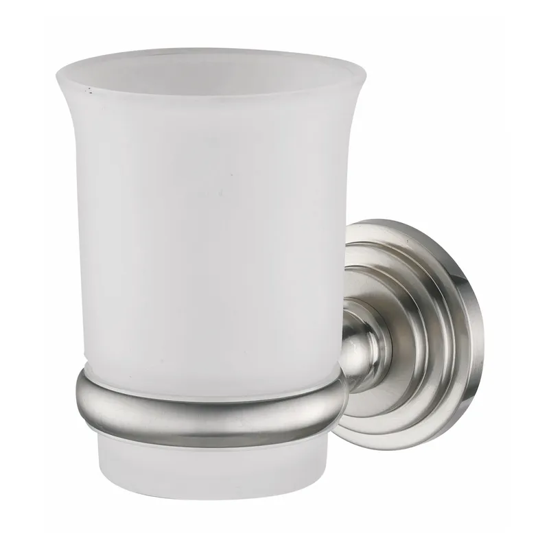 Стакан Wasserkraft Ammer K-7000 для зубных щеток, настенный — вид сбоку под углом