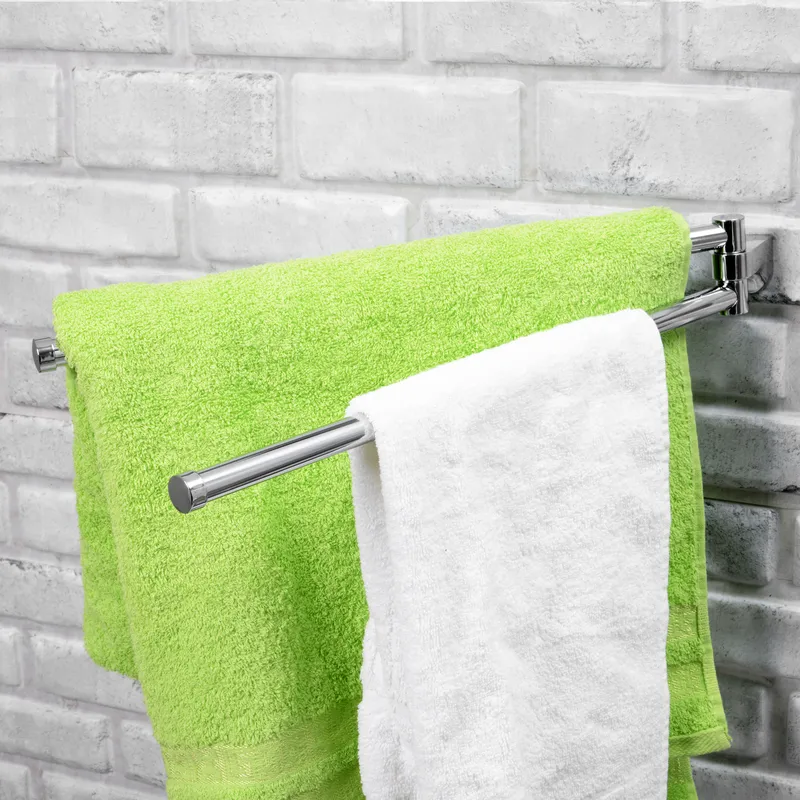 Держатель для полотенца Wasserkraft Kammel K-8300 двойной — вид сбоку