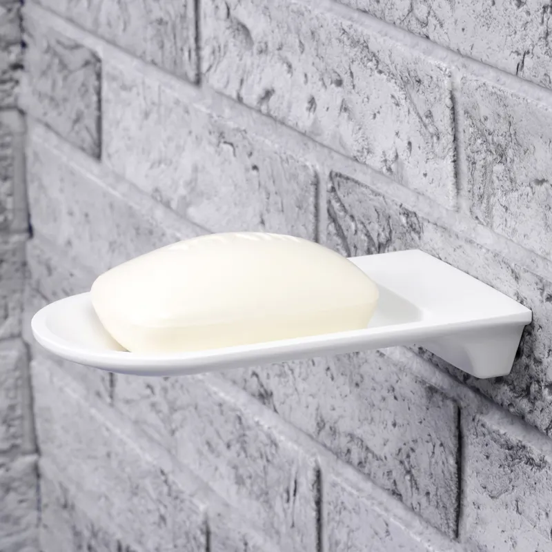 Мыльница Wasserkraft Kammel K-8300White, решетка — вид под углом