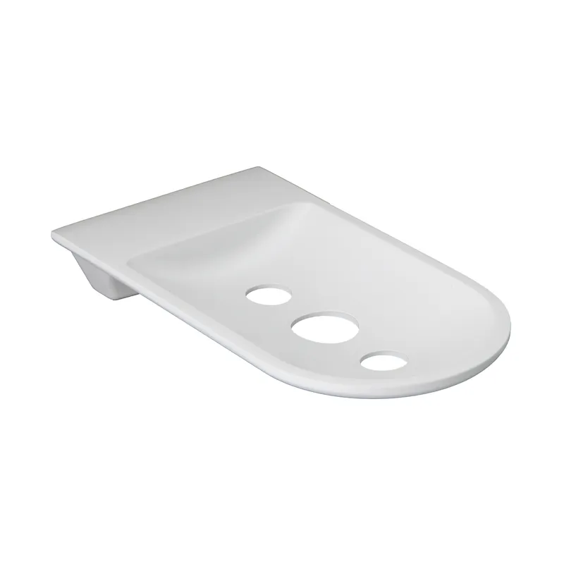 Мыльница Wasserkraft Kammel K-8300White, решетка — вид под углом