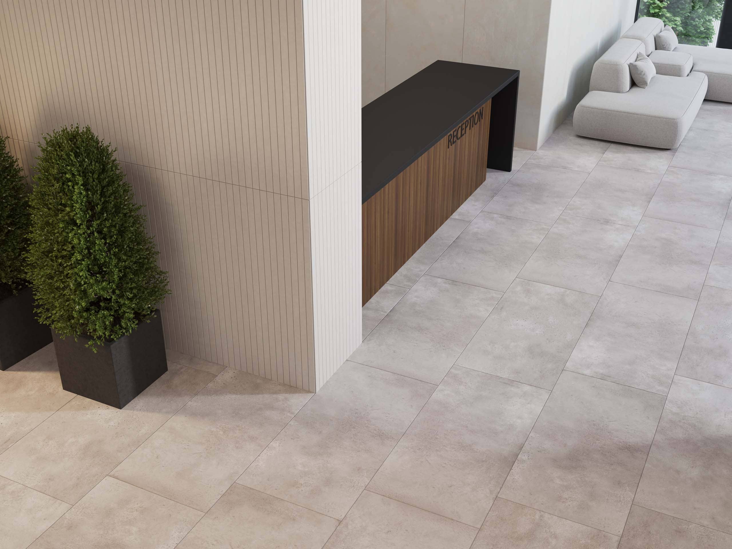 Плинтус Estima Traffic grey, TF01 7x60, неполированный