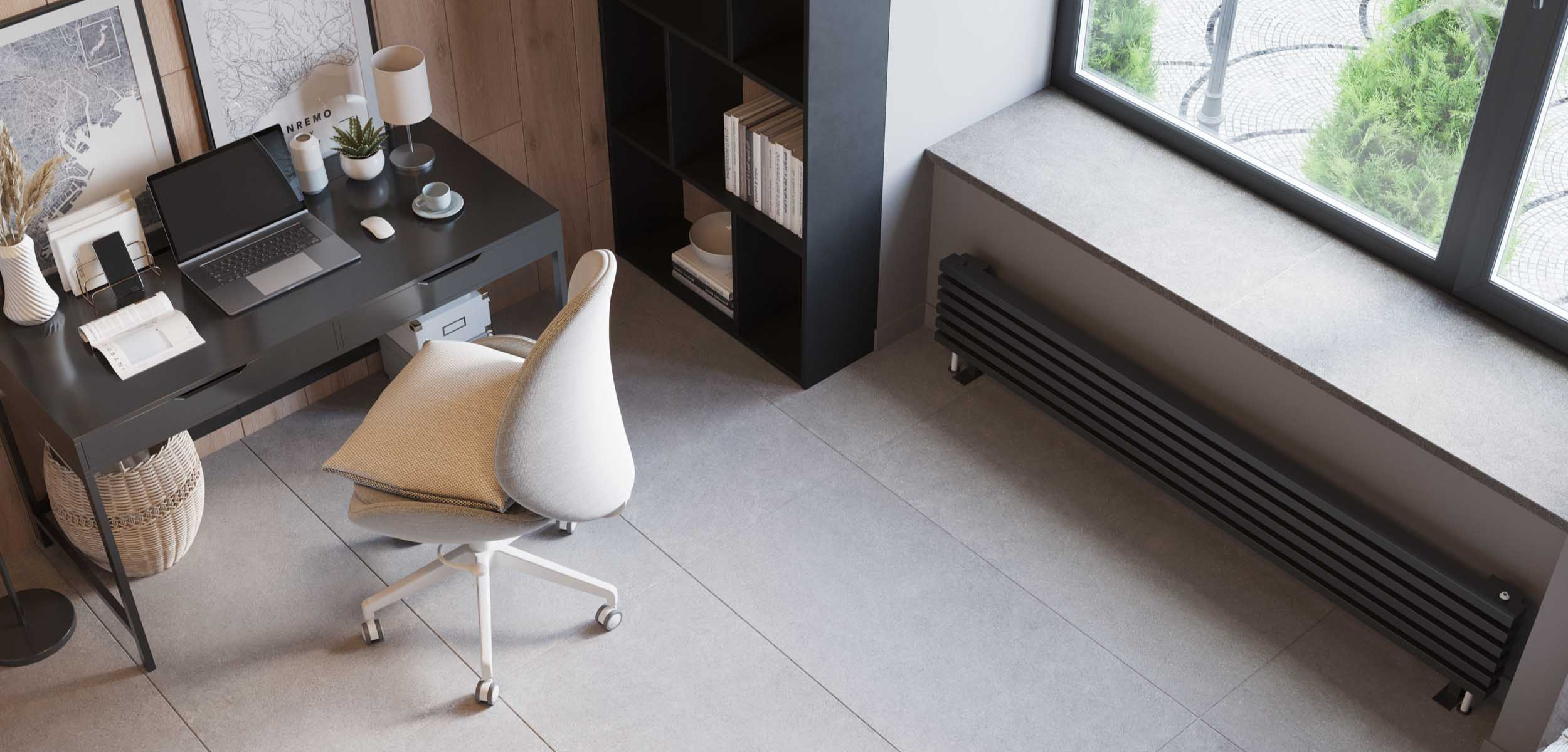 Керамический гранит Estima Luna grey, LN02 80x80x11, неполированный ректификат