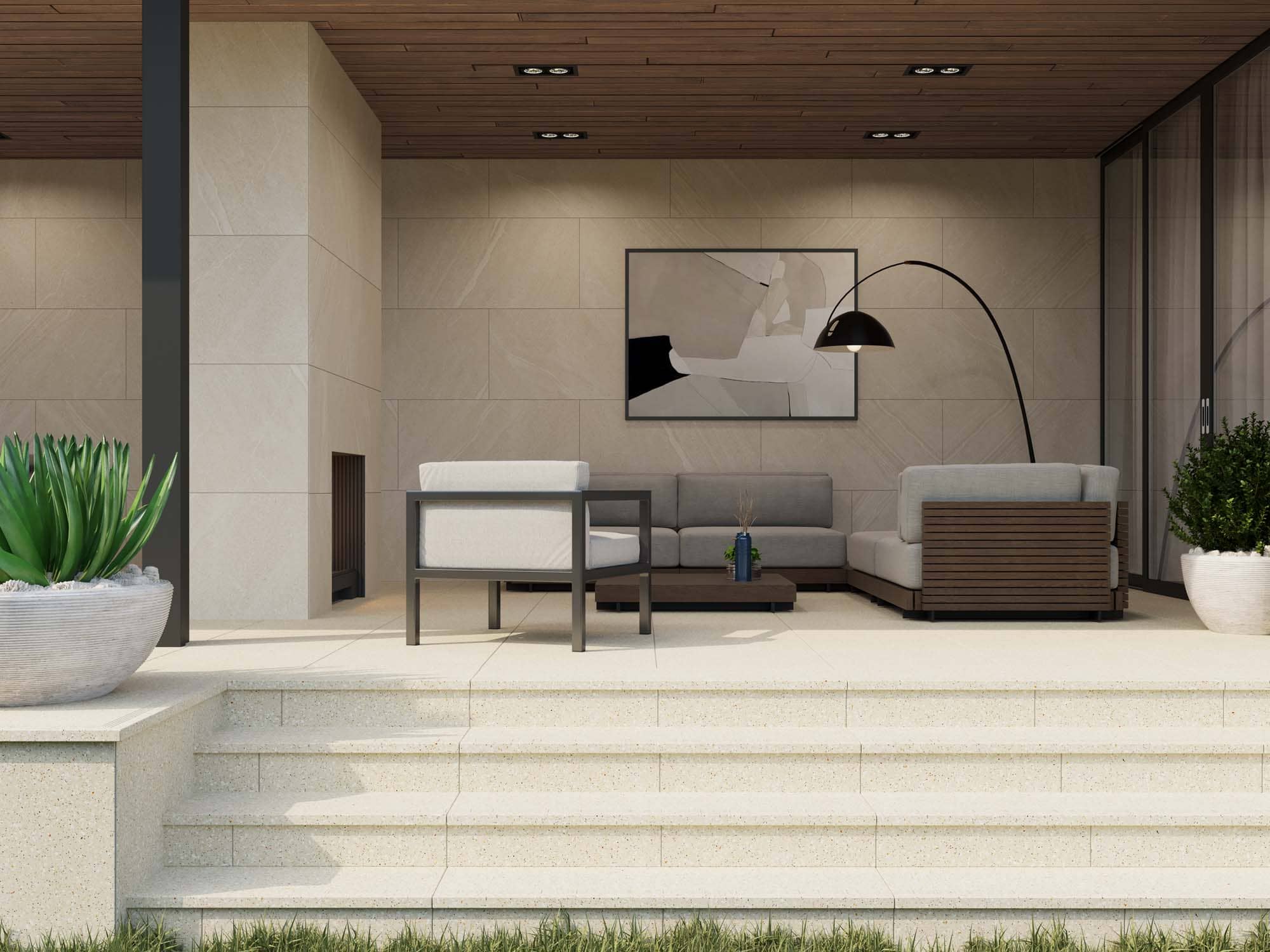 Керамический гранит Estima Gabbro white, GB01 60x120x10 неполированный ректификат