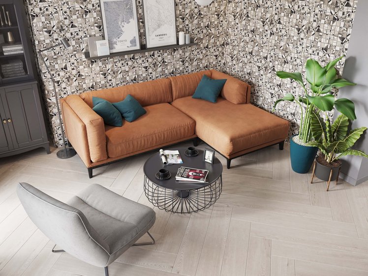 Керамический гранит Estima Classic Wood light grey, CW01 19,4х120х10 неполированный ректификат