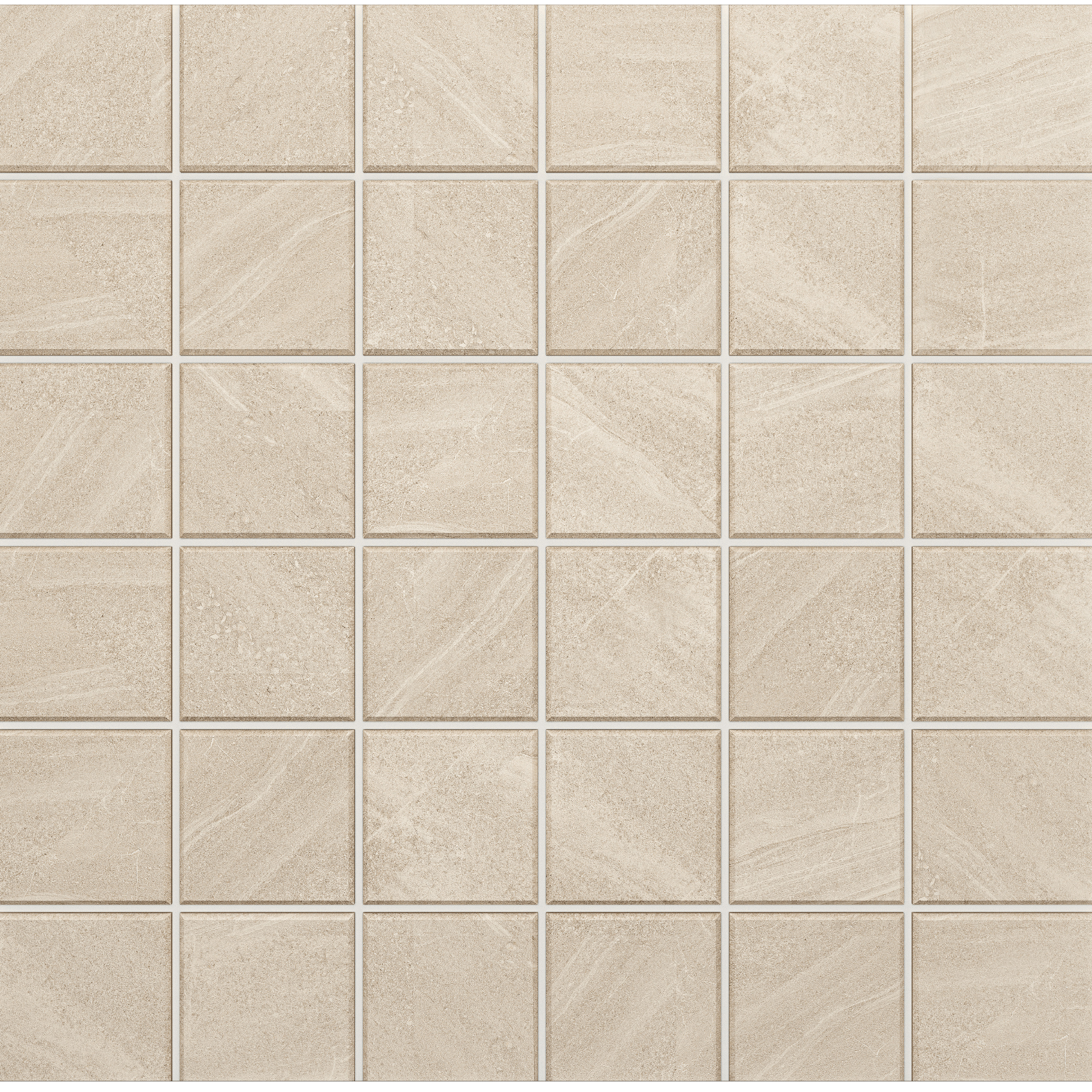 Мозаика Estima Gabbro white, GB01 5х5 30x30, неполированная