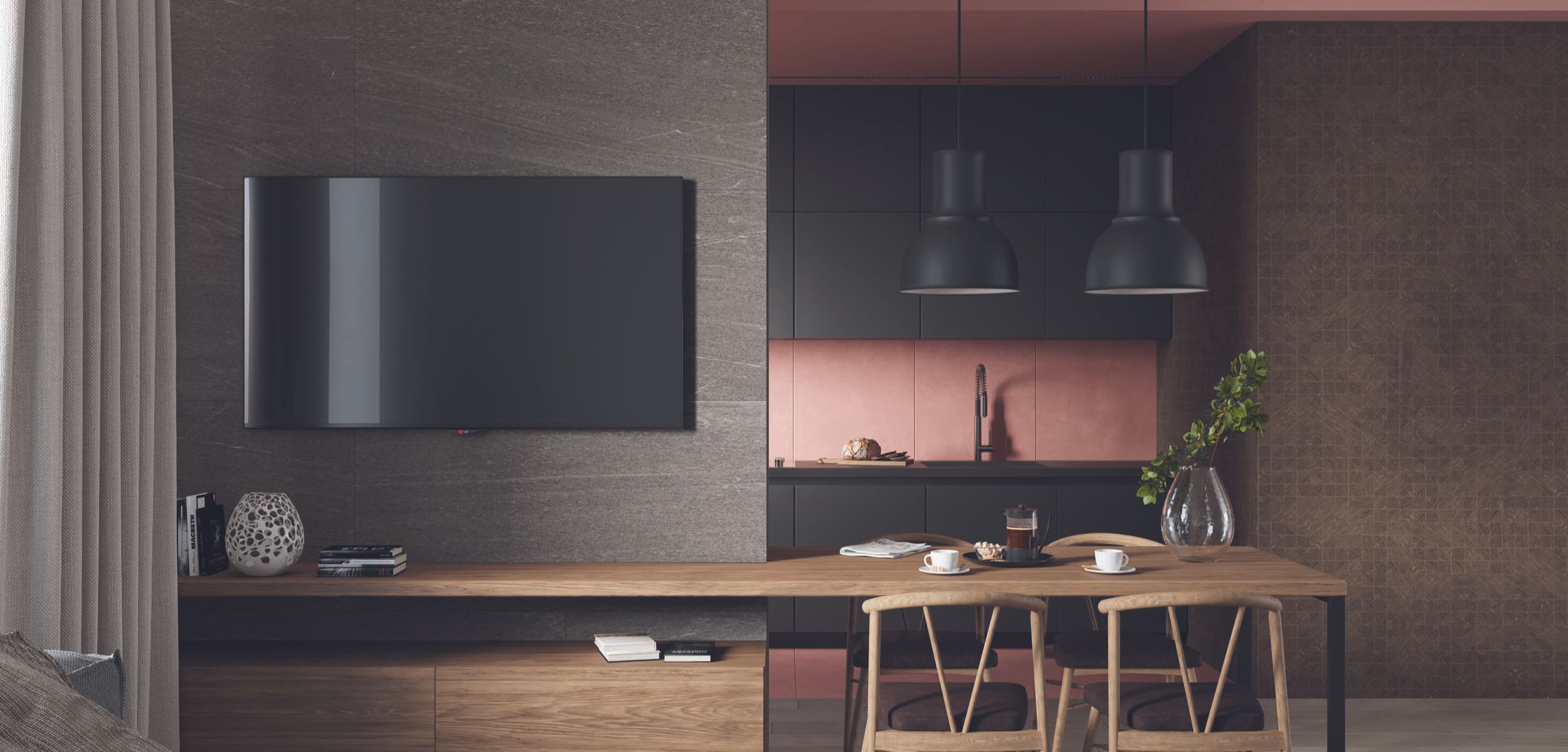 Керамический гранит Estima Gabbro anthracite, GB03 80x160x11, неполированный ректификат