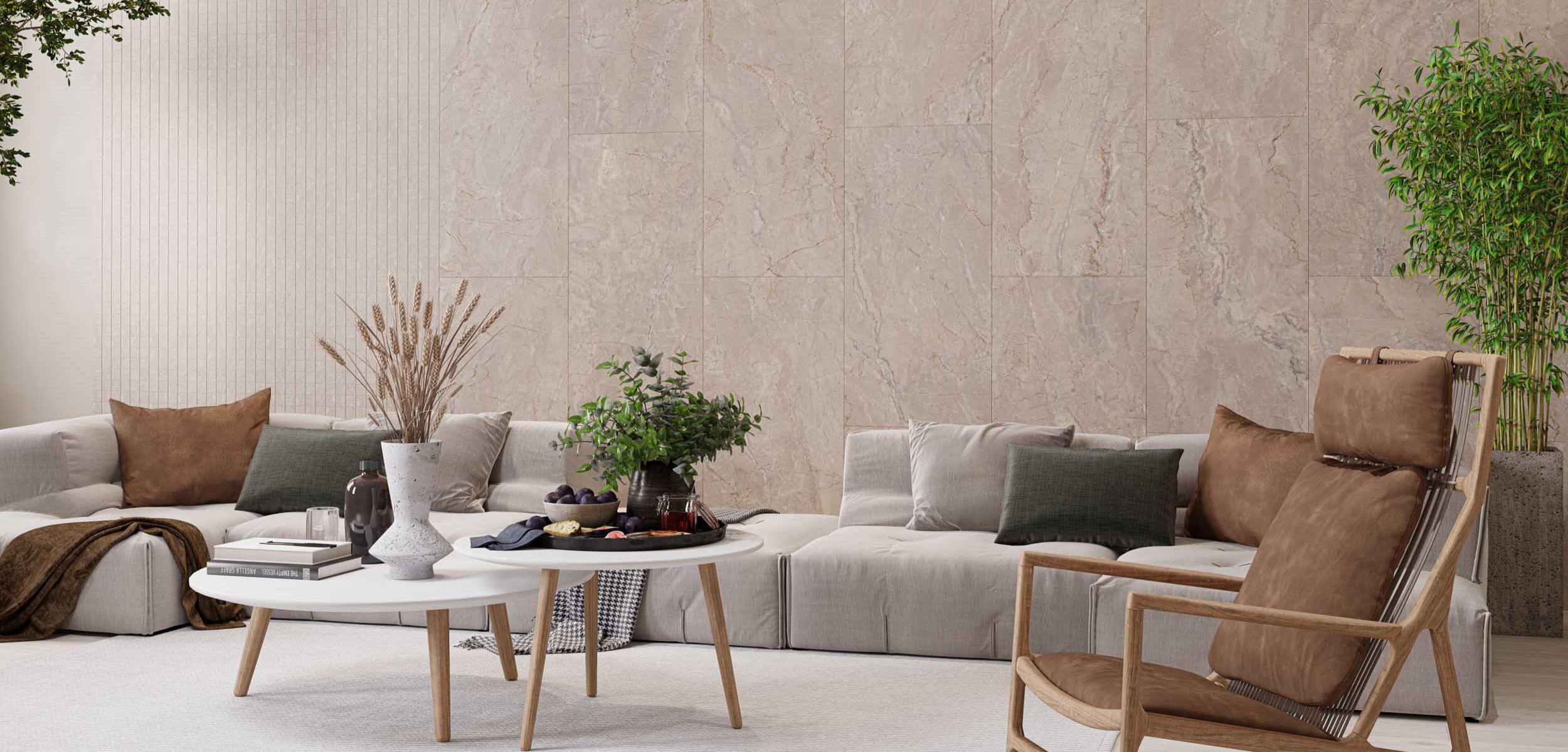 Керамический гранит Estima Bernini beige, BR02 60x120x10, неполированный ректификат