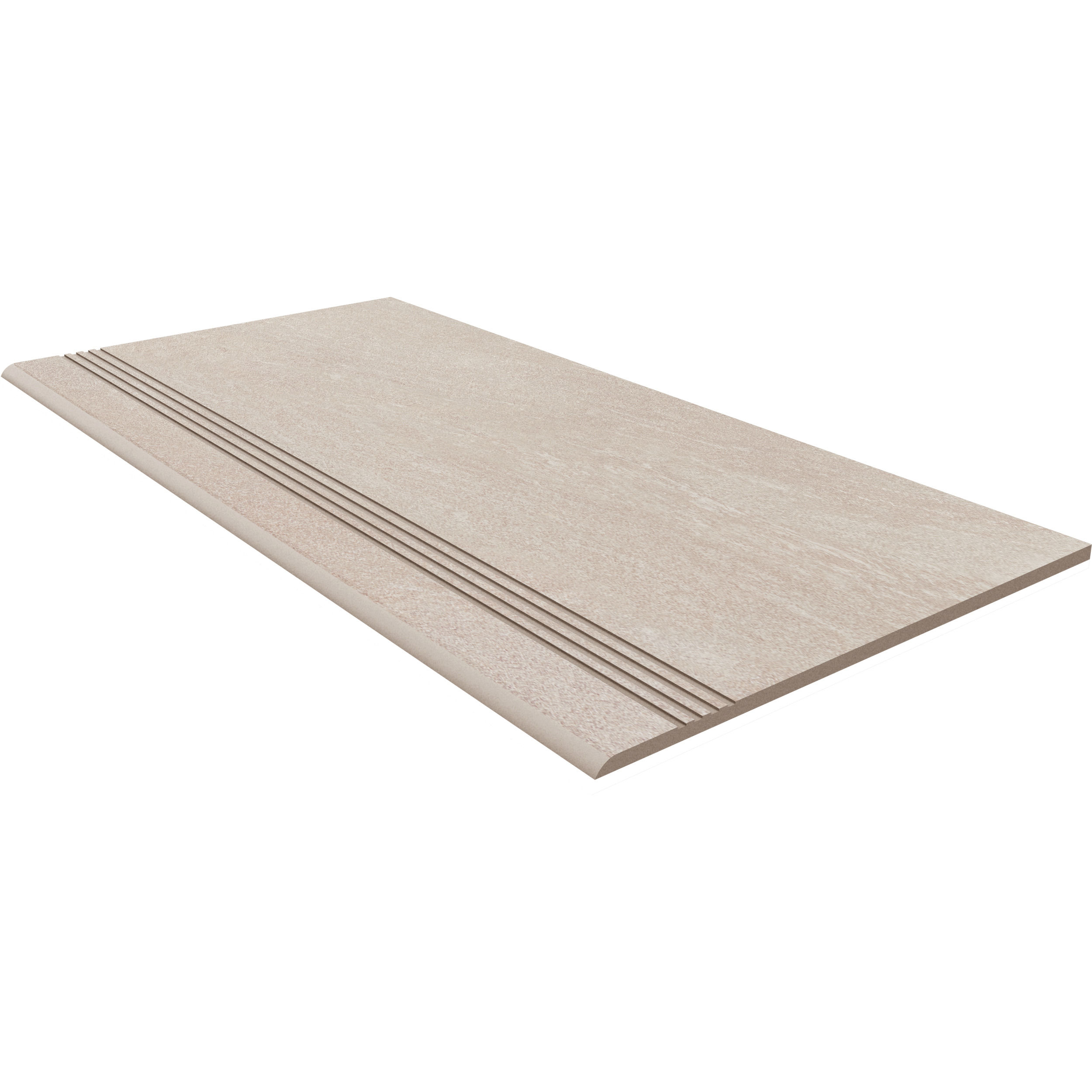 Ступень Estima Tramontana ivory, TN00 30x60x10, неполированная, с насечками