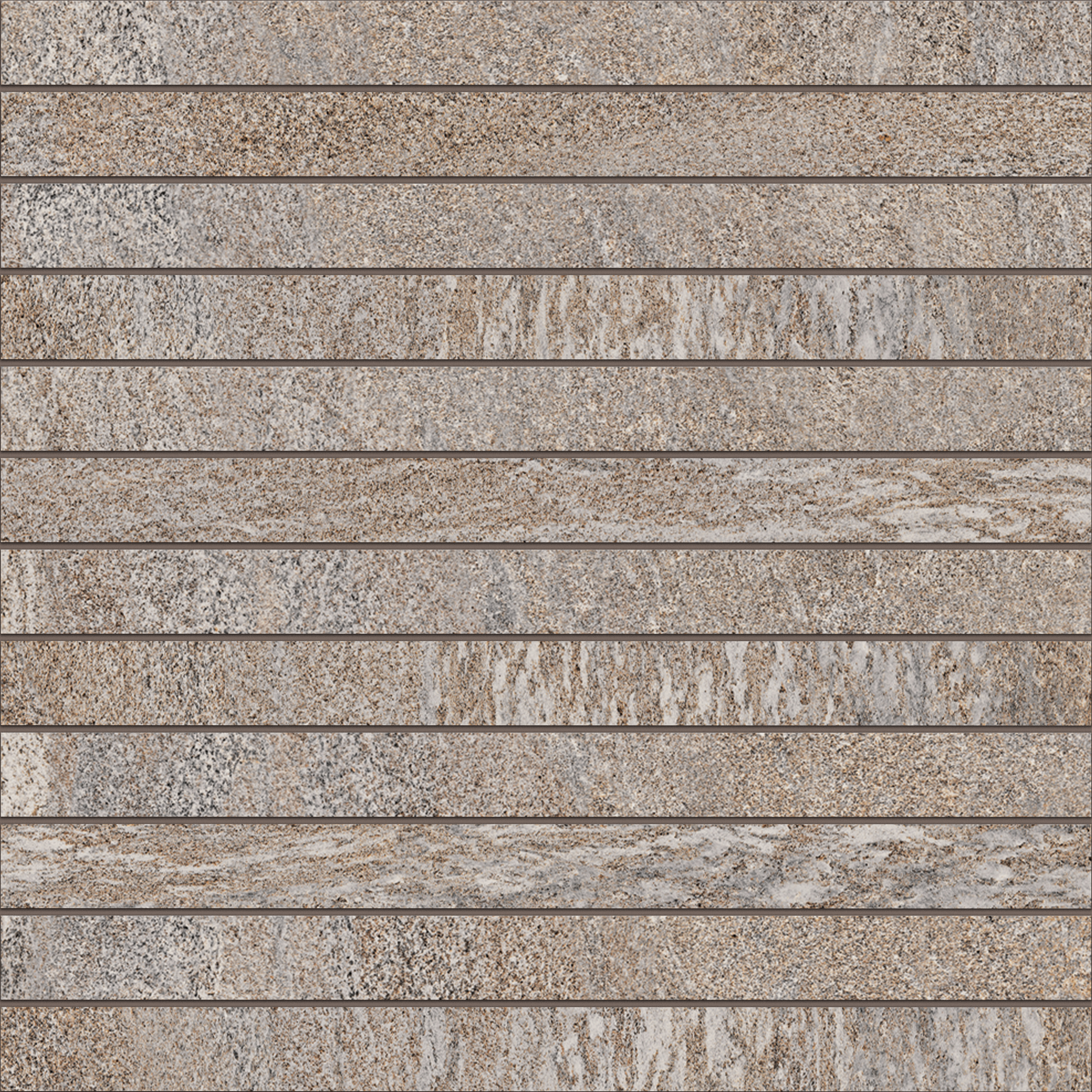 Мозаика Estima Tramontana multicolor, TN03 Fascia 30x30 неполированная