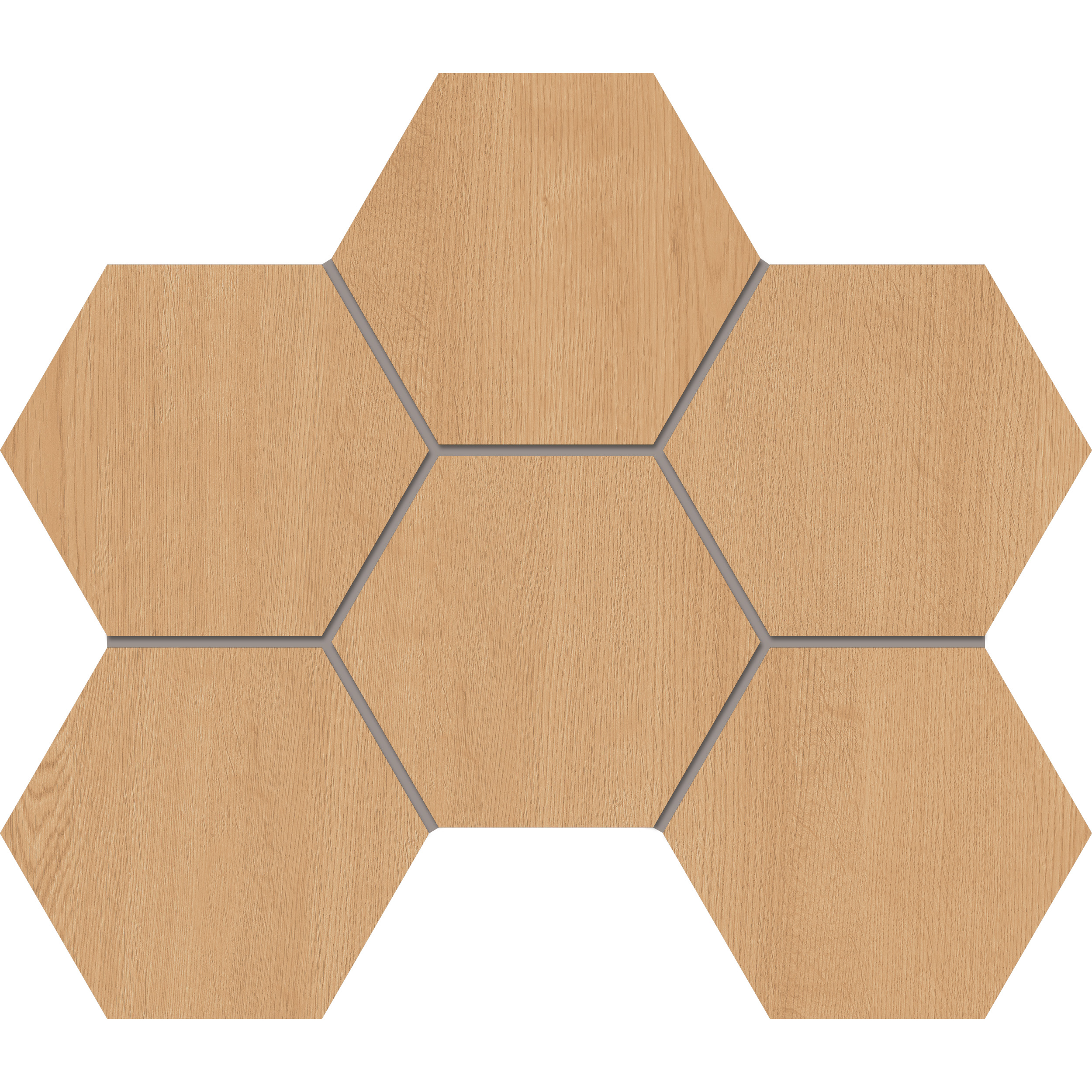 Мозаика Estima Classic Wood honey oak, CW04 Hexagon 25x28.5, неполированная