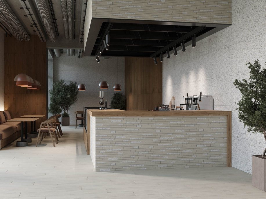 Керамический гранит Estima Kraft Wood nordic, KW00, 19.4х120 см, структурированный, ректификат