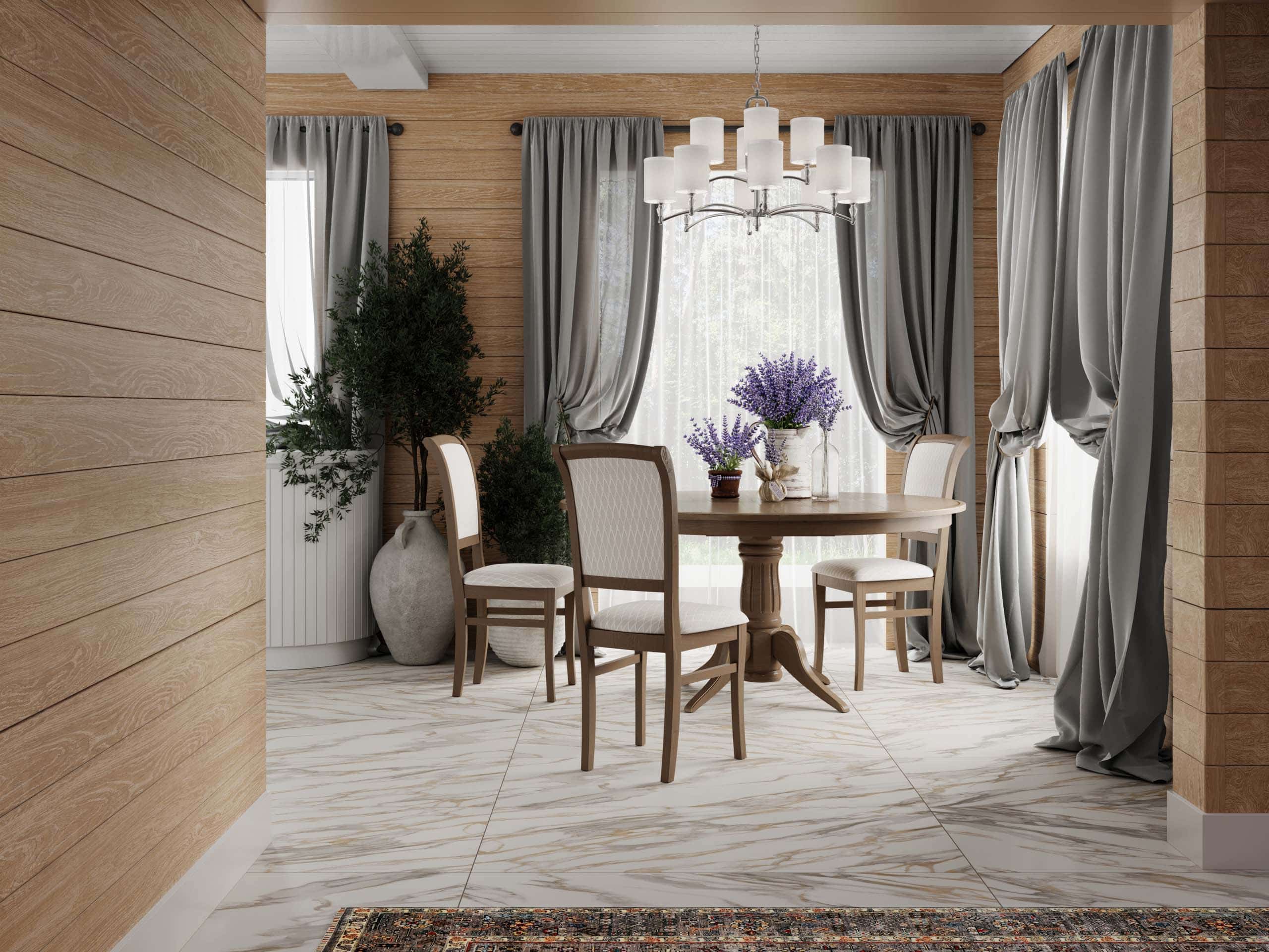 Керамический гранит Estima Miramare white, RM01 60x60x10, неполированный ректификат