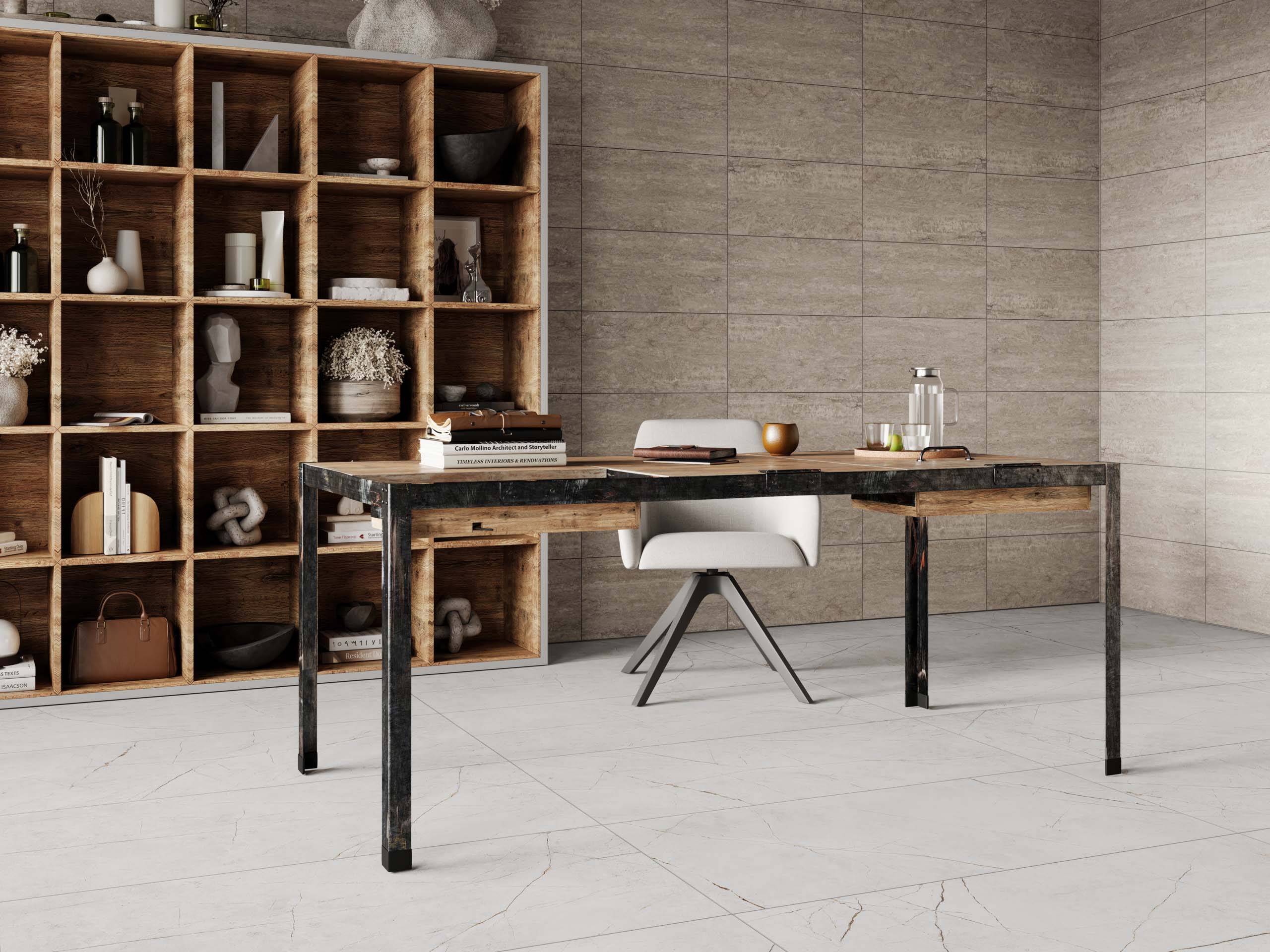 Керамический гранит Estima Nolana white, NL00 80x160x10 неполированный ректификат