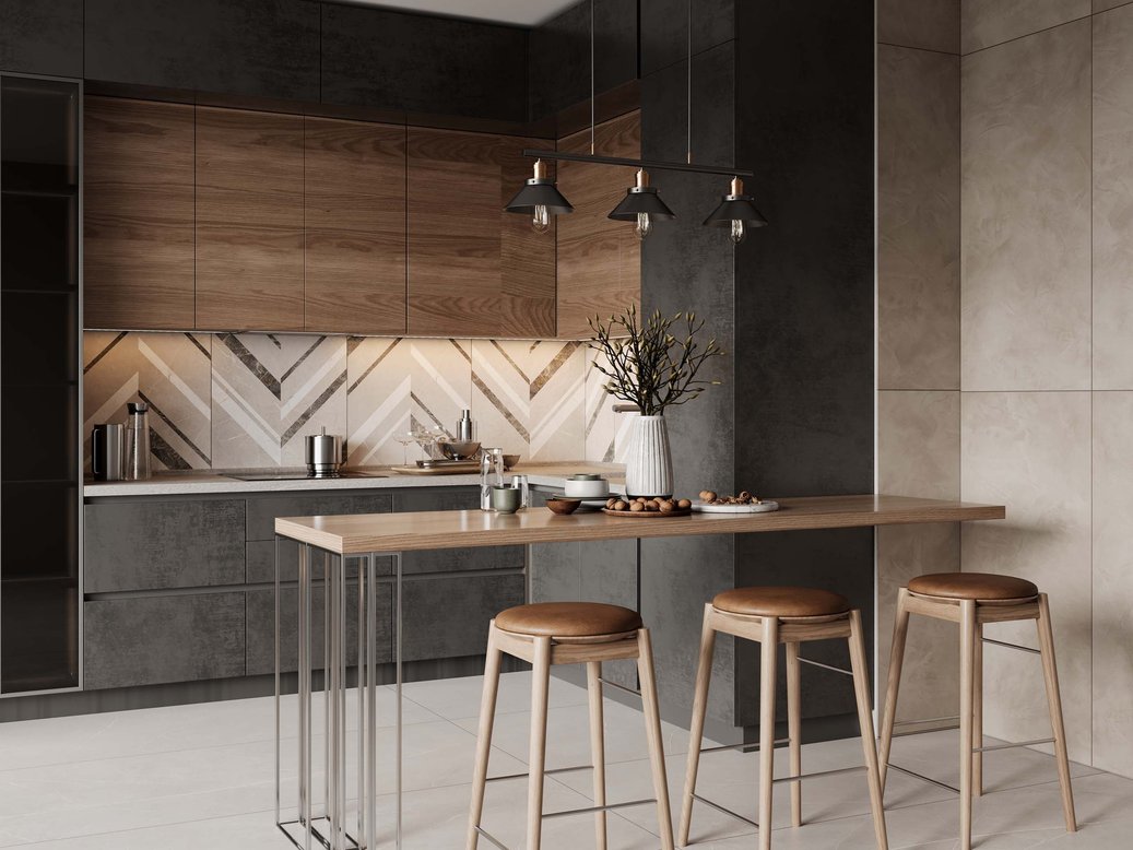 Керамический гранит Estima Improve light grey, IM01 60x120x10, неполированный ректификат