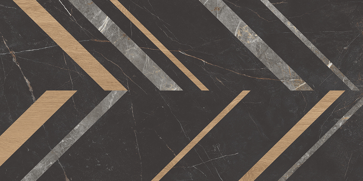 Керамический гранит Estima Improve black, IM03 60x120x10, неполированный ректификат