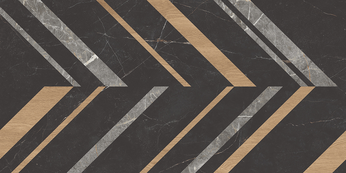 Керамический гранит Estima Improve black, IM03 60x120x10, неполированный ректификат