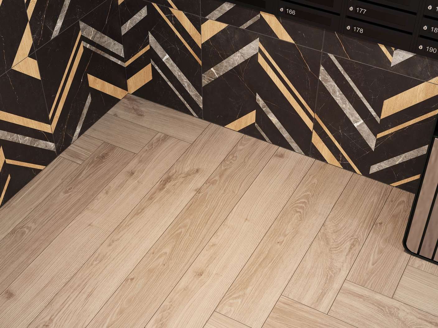 Керамический гранит Estima Improve black, IM03 60x120x10, неполированный ректификат