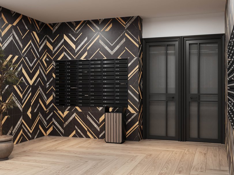 Керамический гранит Estima Improve black, IM03 60x120x10, неполированный ректификат