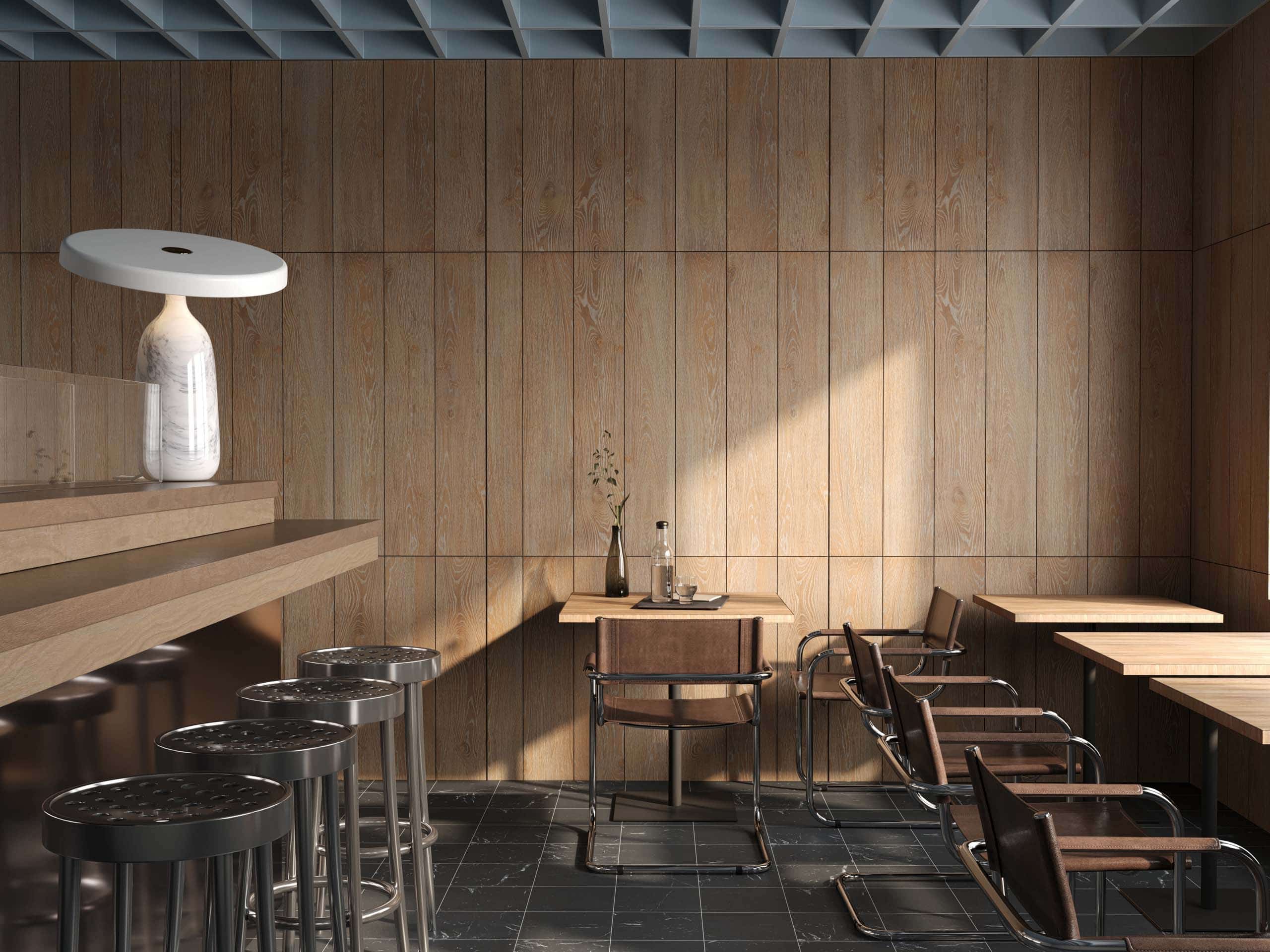 Ступень Estima Kraft Wood rusty beige, KW01 30x120, структурированная с насечкамии