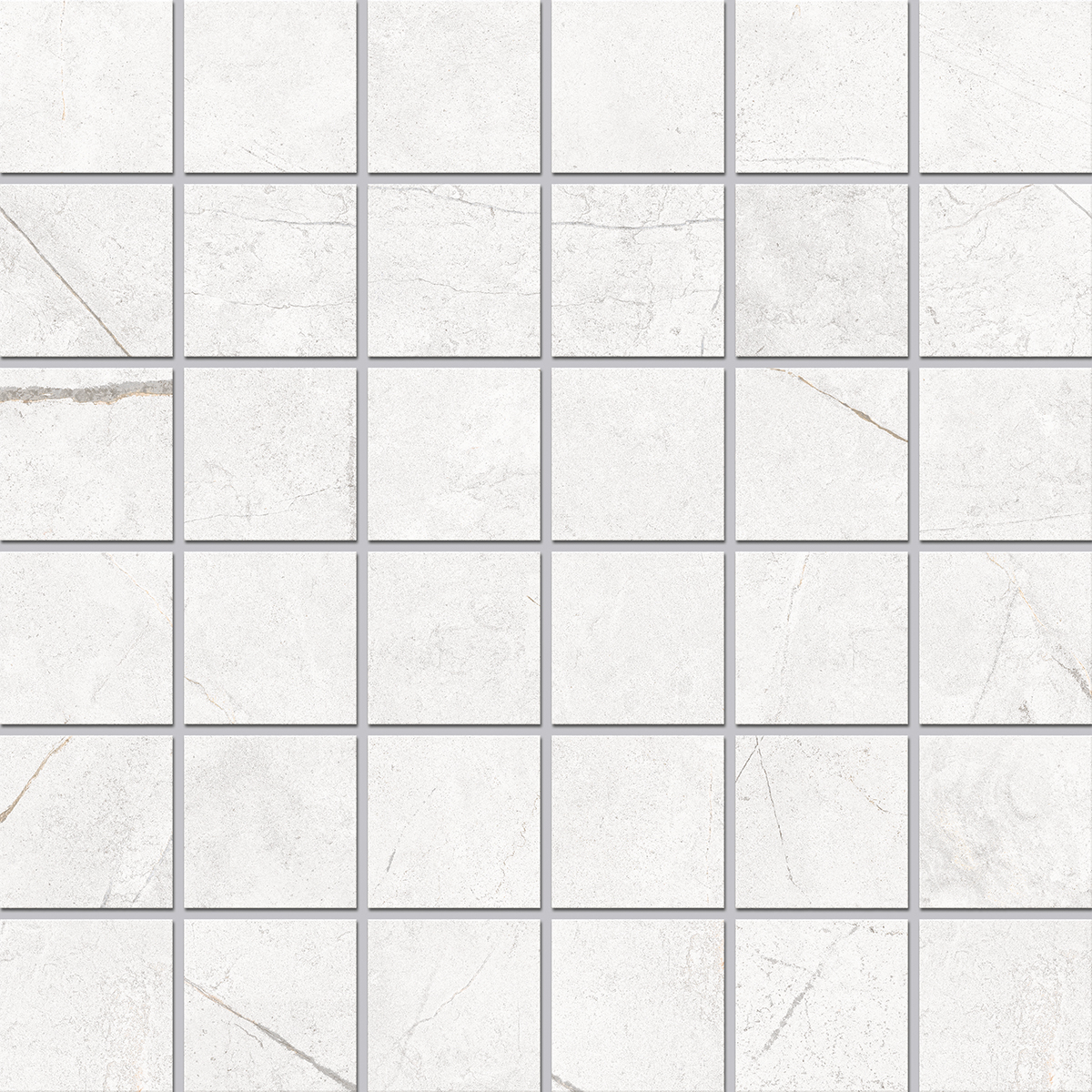 Мозаика Estima Nolana white, NL00 5х5 30x30, неполированная