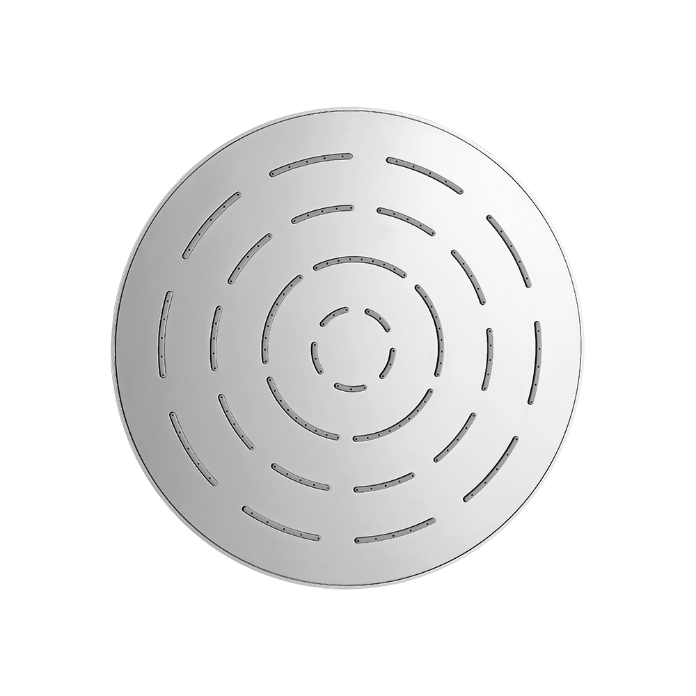 Верхний душ Jaquar Maze, d 24 см, хром — лейка душа крупным планом