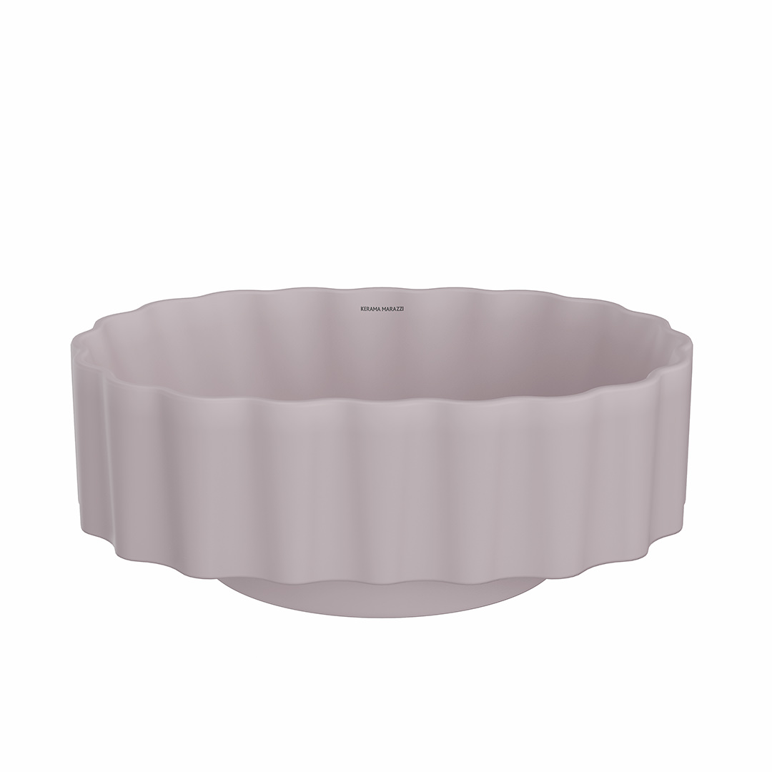 Раковина ARTBASIN Conchiglia накладная 50, мальва матовая