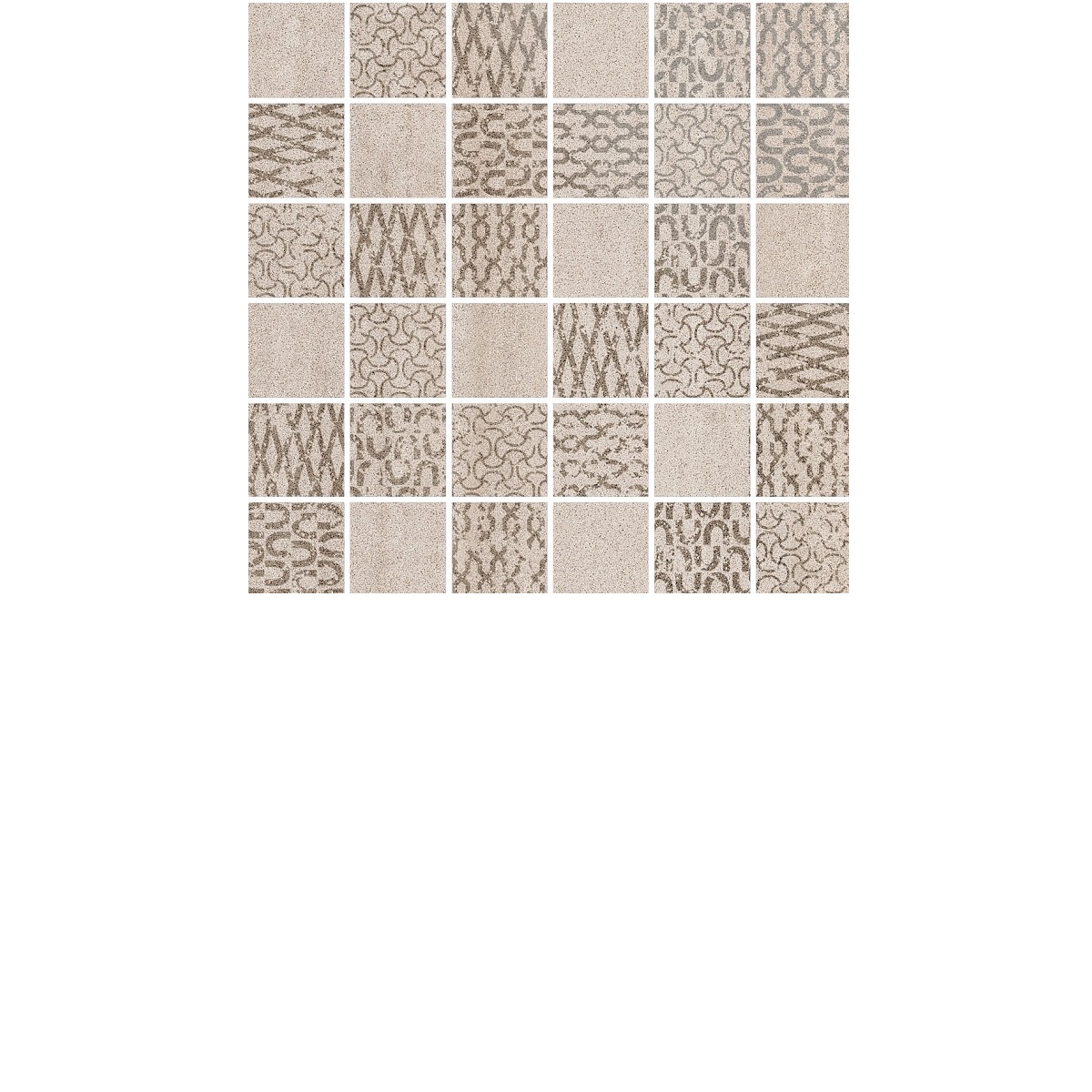 Декор Про Дабл бежевый мозаичный 30x30