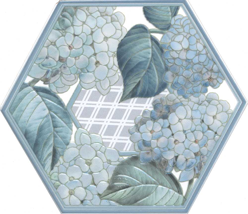 Декор Аньет матовый 20x23,1