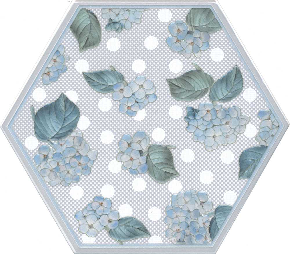 Декор Аньет матовый 20x23,1